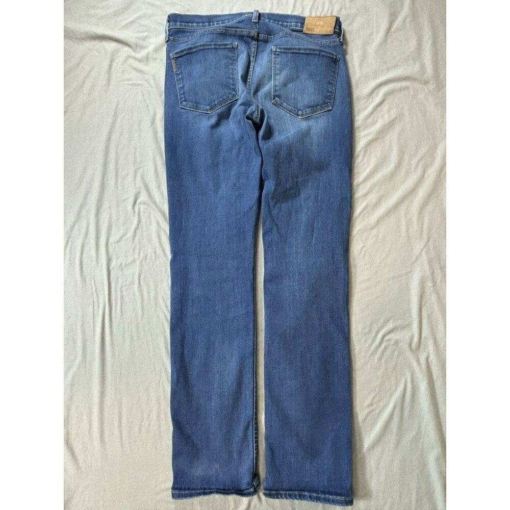 Paige Federal Skinny Jeans Mens 31 Blue Denim Med Wash Stretch 5-Pocket Preppy - Picture 2 of 9